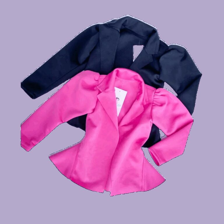 Blazer Infantil Neopreme Casaco Inverno Frio Moda 