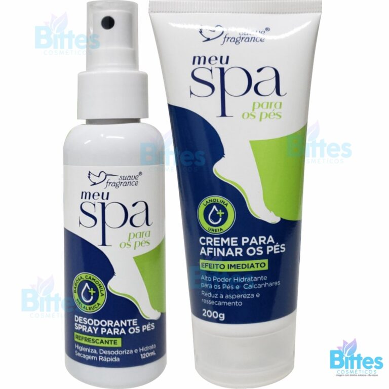 Kit Meu Spa Desodorante e Creme Para Pés Suave Fr