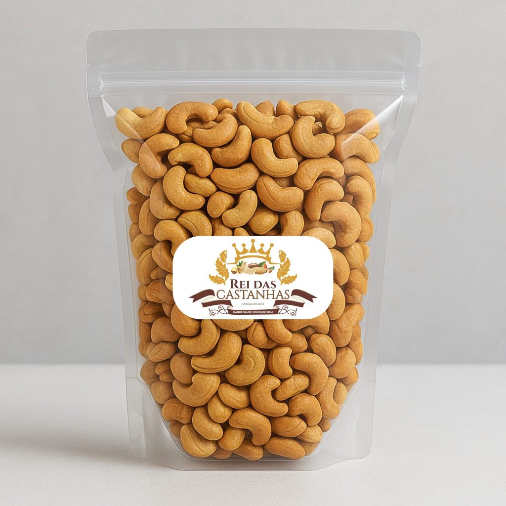 Mix de bandas e inteiras – Castanha de Caju Torrada Sem SAL  – 500G/1KG [COM ATM]