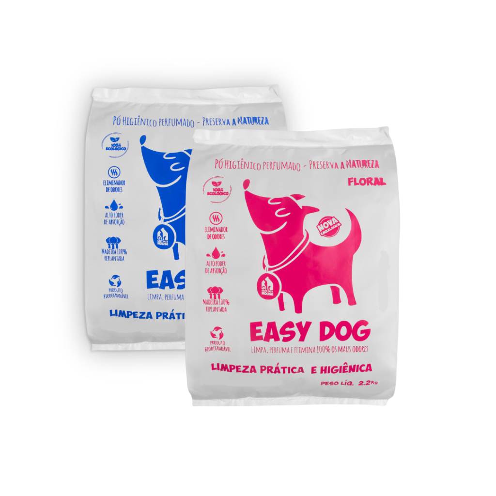 Pó Limpeza à Seco e Eliminador de Odores – Easy Pet E House Dog – 2,2 Kg