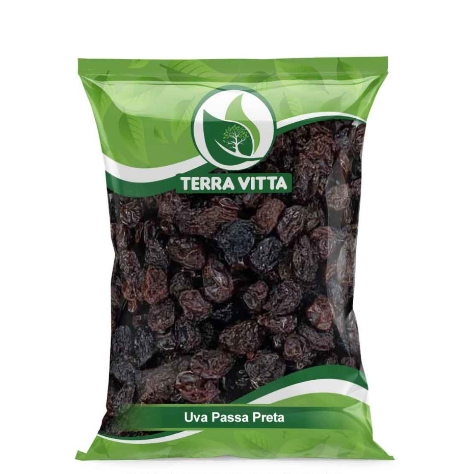 Uva Passa Preta S/ Caroço