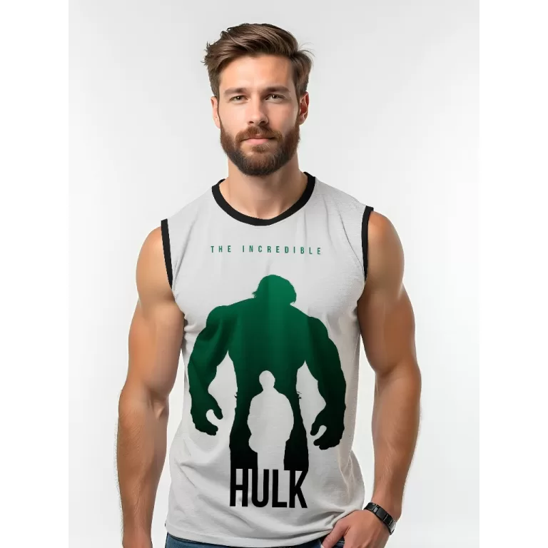 Camiseta Dry Fit Masculina UV 50+ O incrivel hulk 