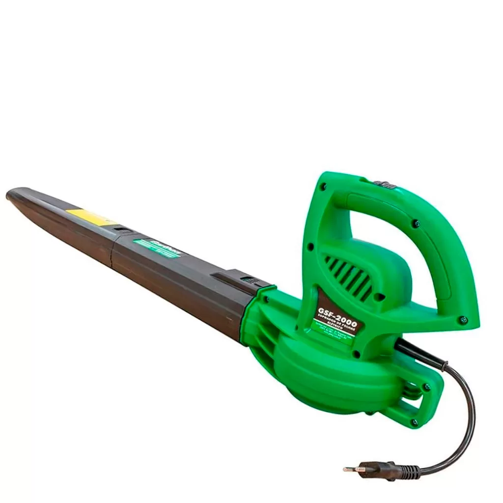 Soprador De Folhas Garthen GSF-2000 Elétrico 2000W Potência 110V – 220V Profissional Varrer Prático