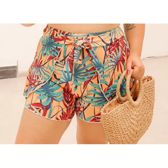 Shorts Saia Amarração saida praia