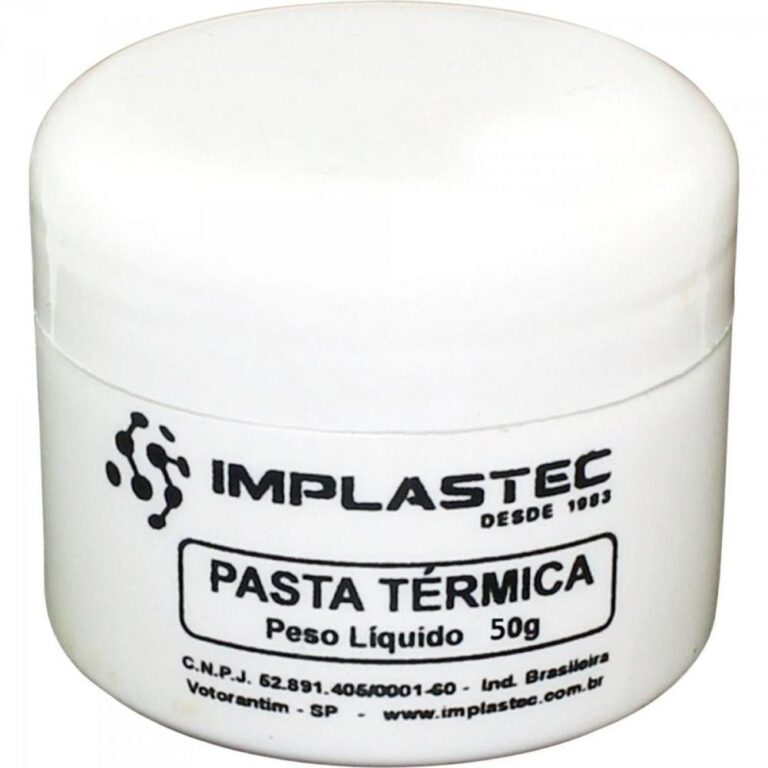 Pasta Térmica Silicone 50g Implastec Processador 