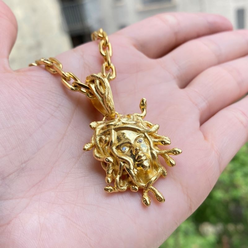 Pingente Ouro 24k Masculino Cravejado Zircônia Banhado