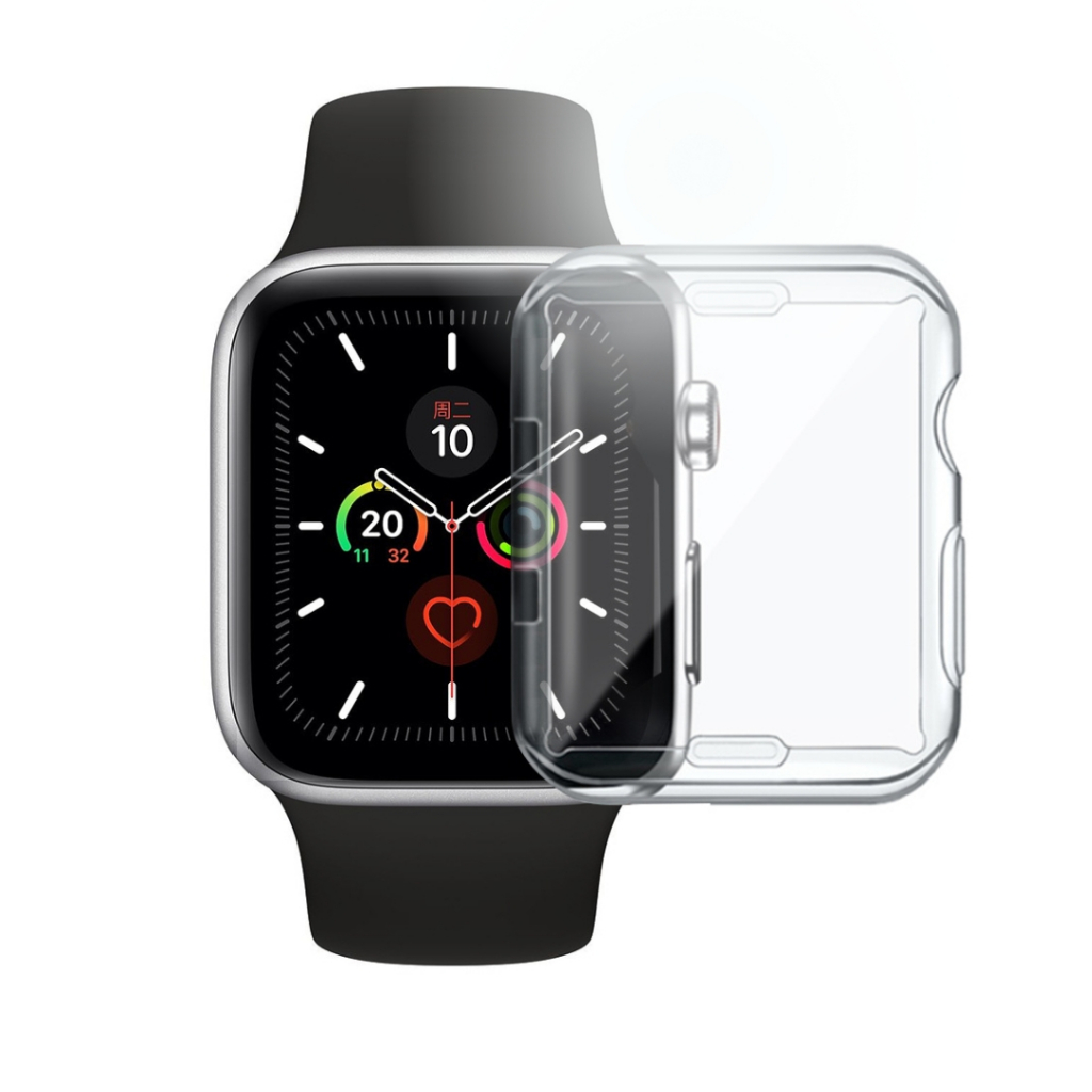Capa iWatch Anti impacto Case Transparente Smartwatch 38 / 40 / 41 / 42 / 44 / 45 / 46 / 49 TPU FECH