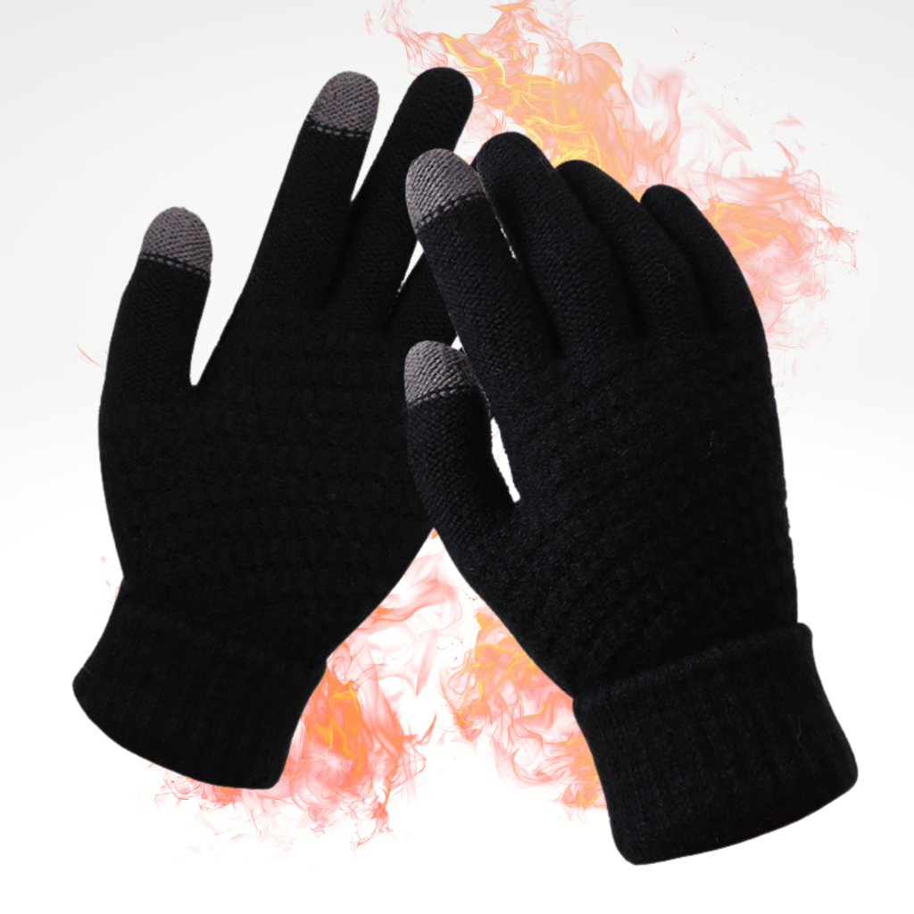 Luva de Frio Touch Motociclista Inverno Mexer Celular Quentinha