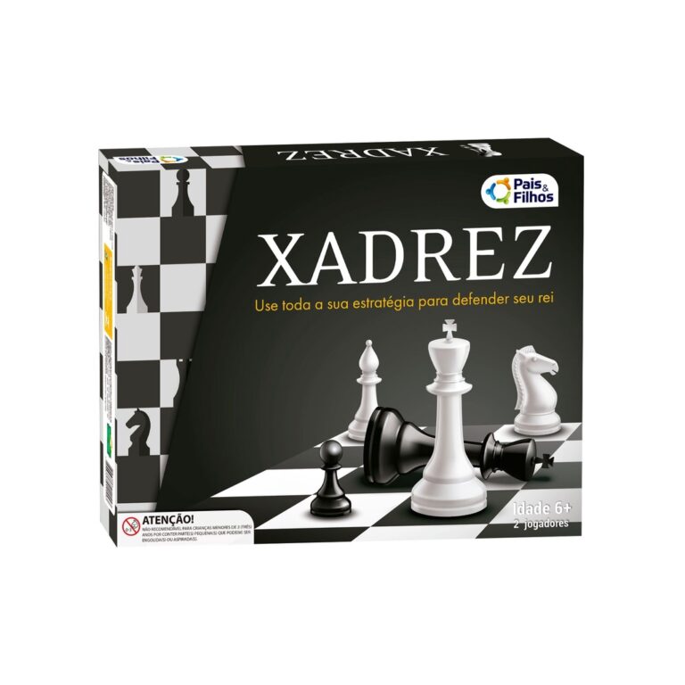 Jogo Xadrez Super Jogos – Pais E Filhos