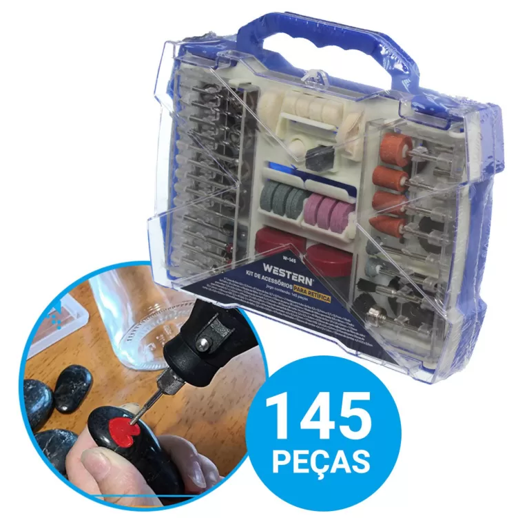 Kit De Acessórios Para Micro E Mini Retífica Com