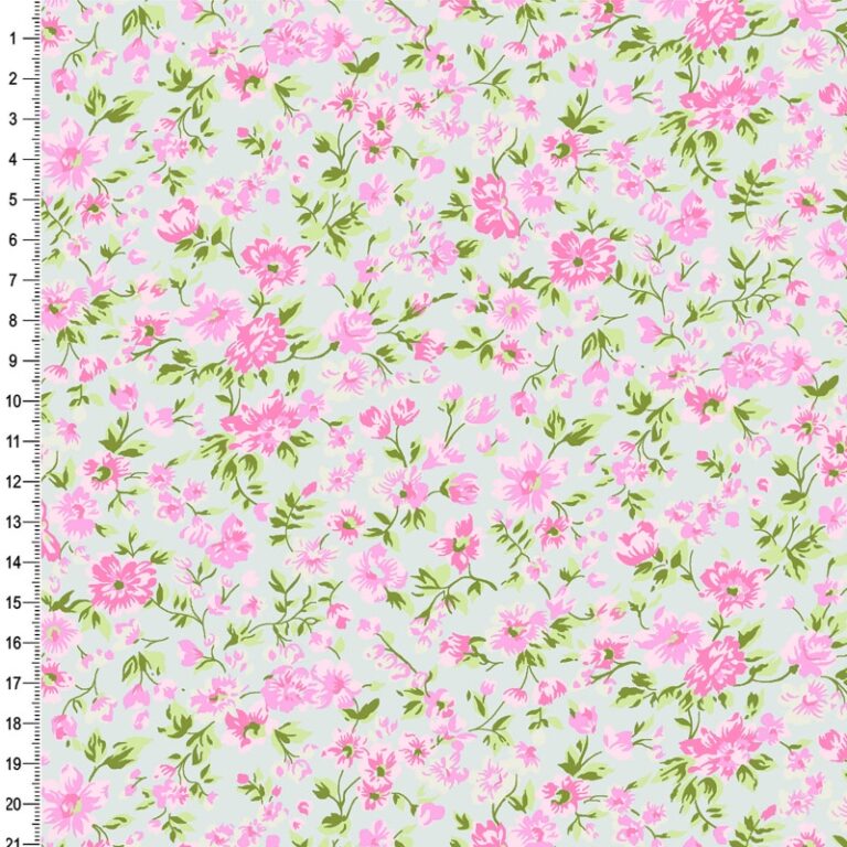 Tricoline Primavera Liberty Rosa – 100% Algo