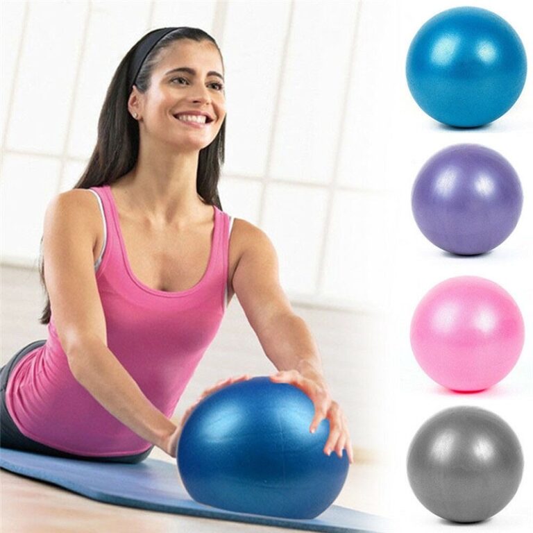Mini Bola  25cm De PVC Exercício Yoga Pilates Gin