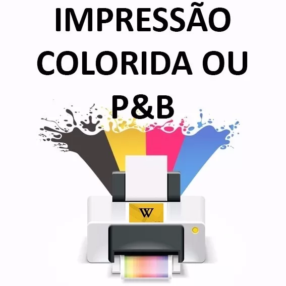 10 Unidades Impressão em Papel Sulfite A4 Apostil