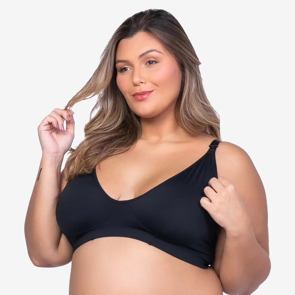 Sutiã Sem Bojo Maternidade Plus Size Premium Dreto De Fábrica