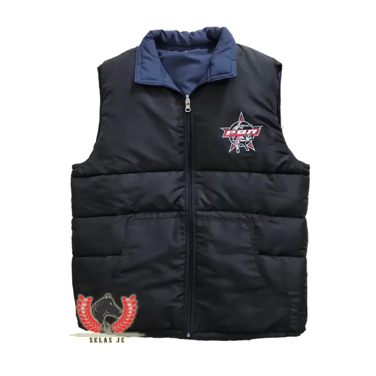 Colete Country Dupla Face Masculino Pbr Monster
