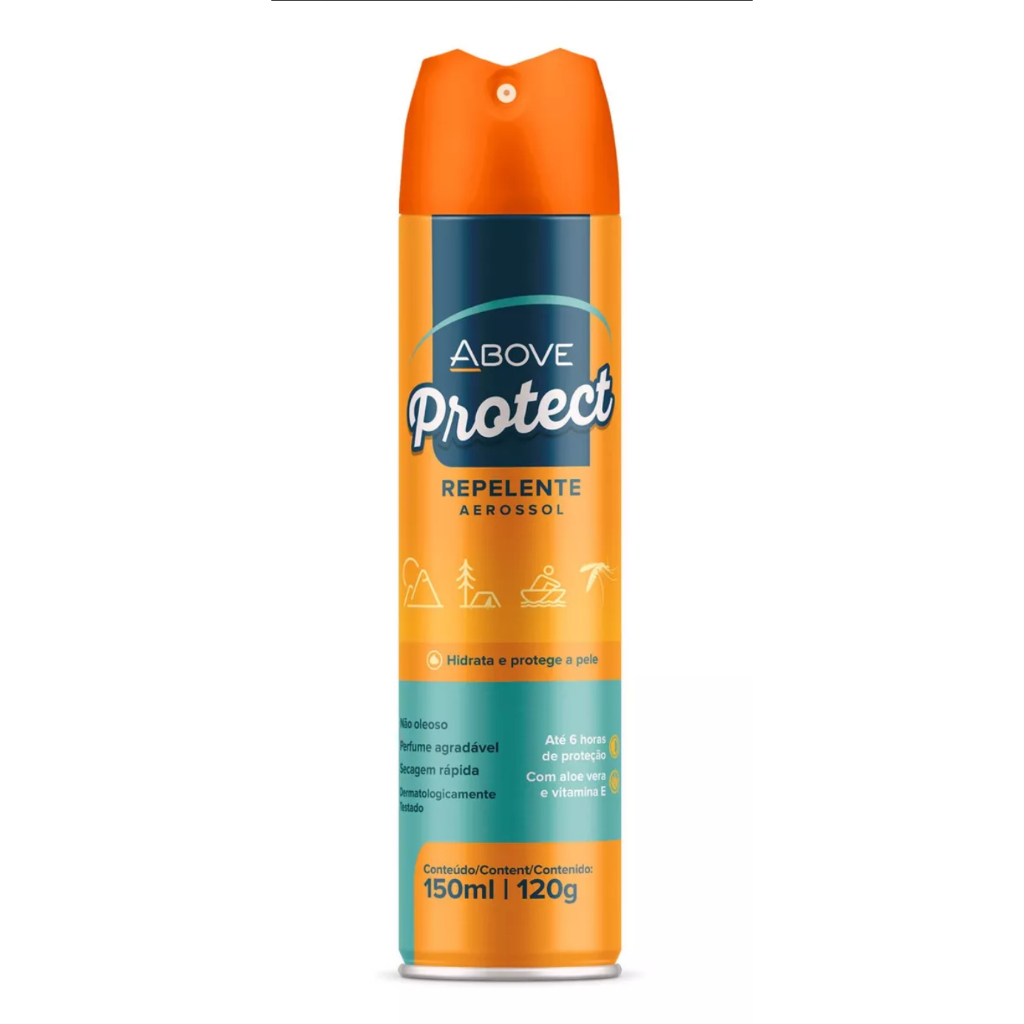 Repelente de Insetos Above Protect Aerossol 150ml