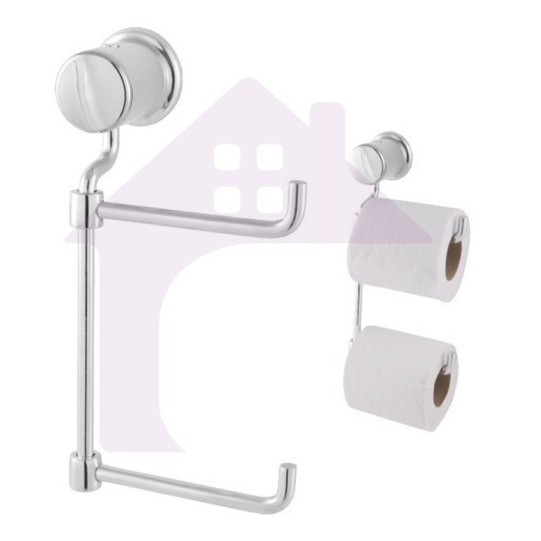 Suporte Porta Papel Higienico Papeleira Duplo Aces