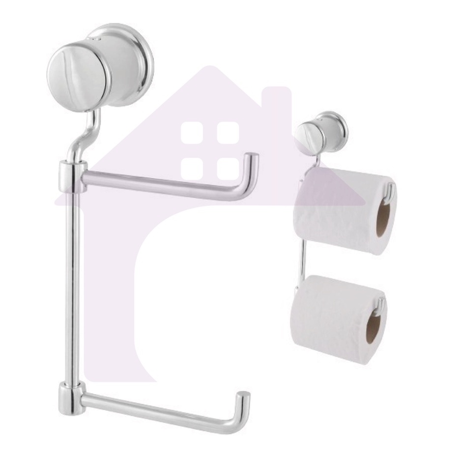 Suporte de Papel Higiênico para Banheiros e Lavanderias – Porta Papel Higiênico