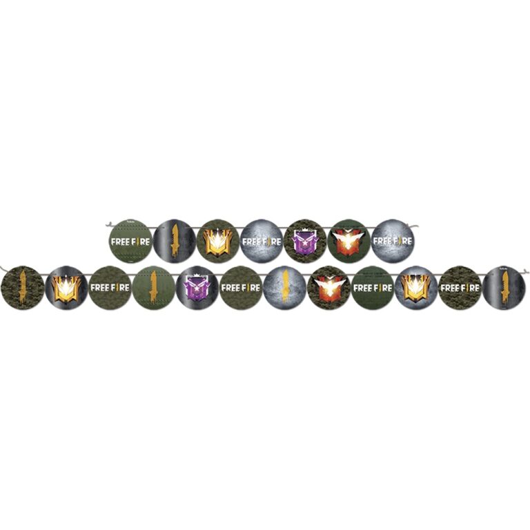 Faixa Decorativa Free Fire com 1und Festcolor