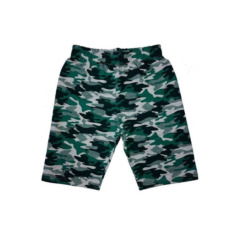 Bermuda Infantil Menino Moletinho Verão Camuflado
