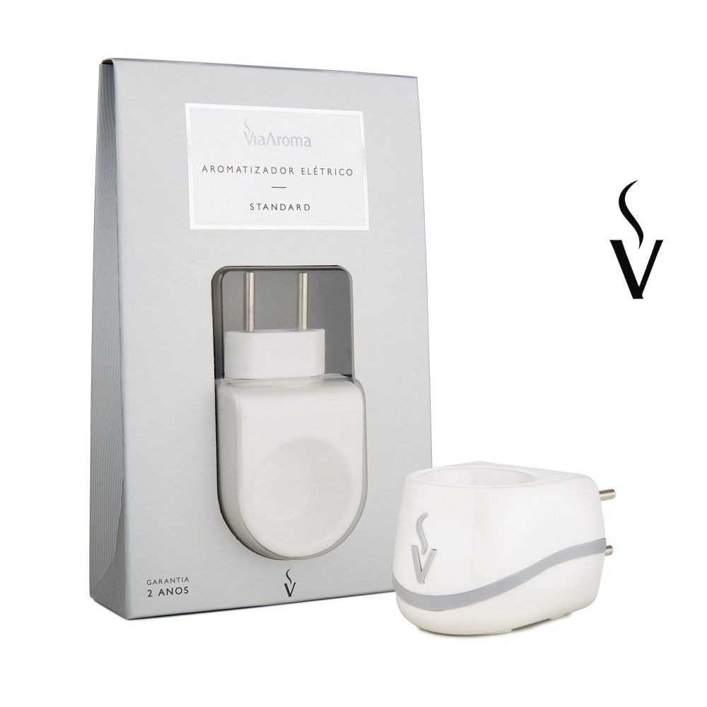 Difusor Aromatizador Elétrico Bivolt Standard (plástico) – Via Aroma