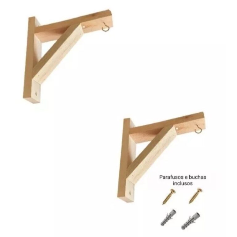 kit com 2 Suportes Para Pendurar Vaso Jardim Verti
