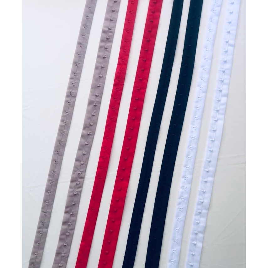 Fecho de Colchete Para Sutiã e Espartilho – 1 Metro