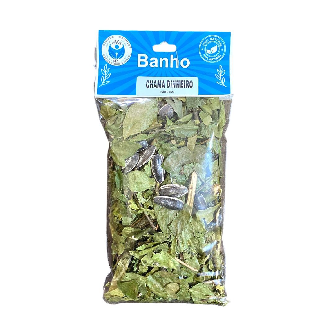 Banho de Ervas Chama Dinheiro Riqueza Prosperidade Fortuna
