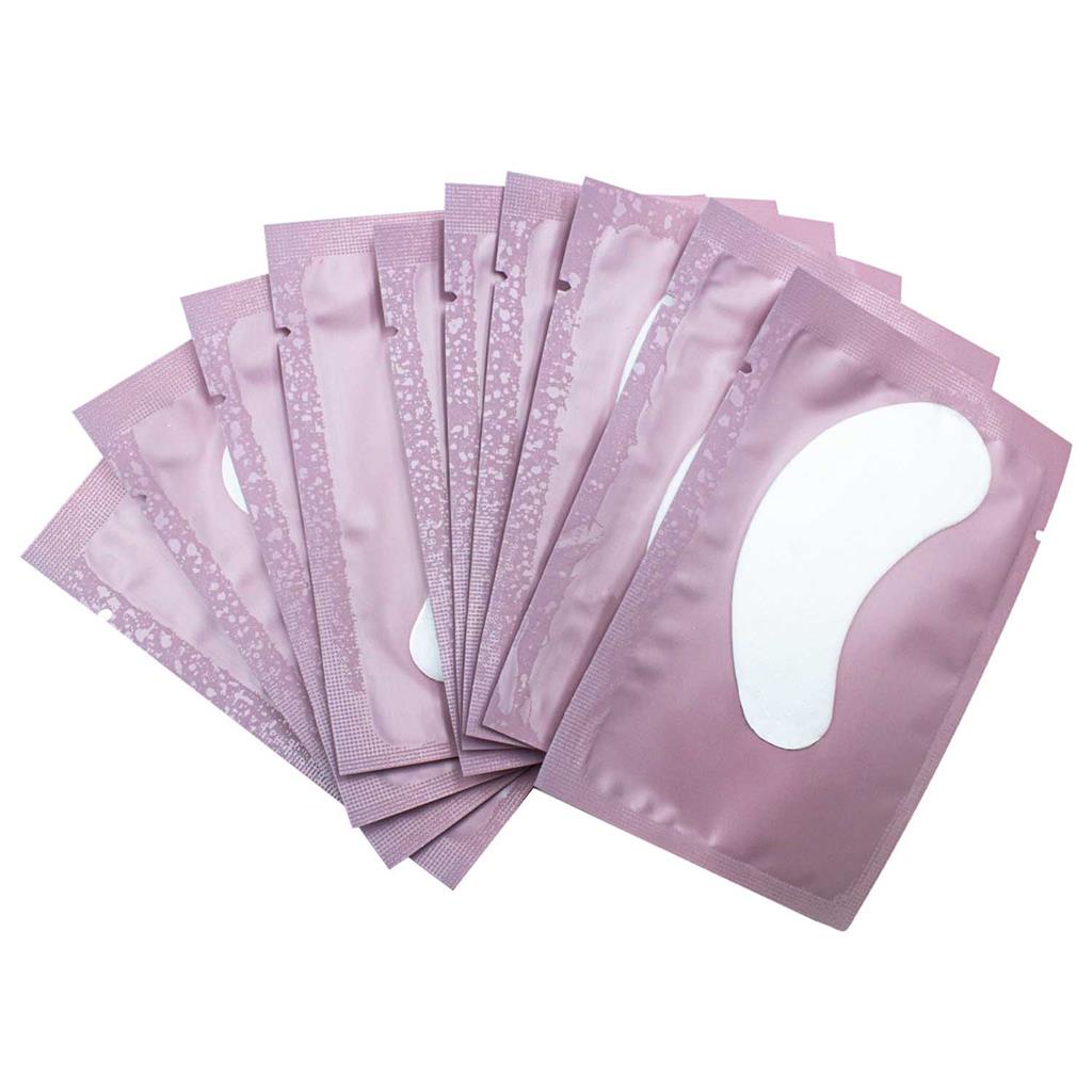 10 Pares de Protetor de Pálpebras para Alongamento de Cílios Patch Pad Hidratante Lash Designer Fios