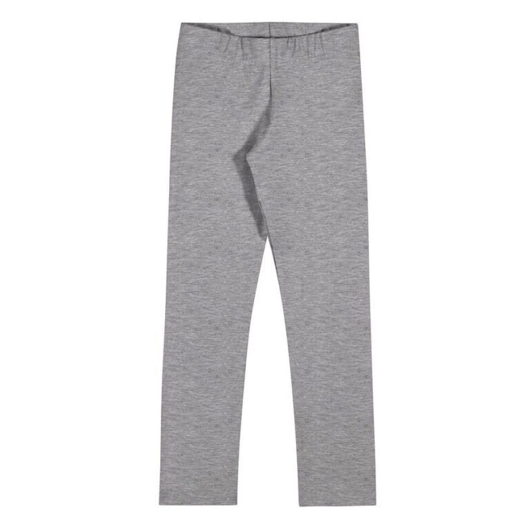 Legging Infantil Cinza Mescla Claro Sem Flanela El