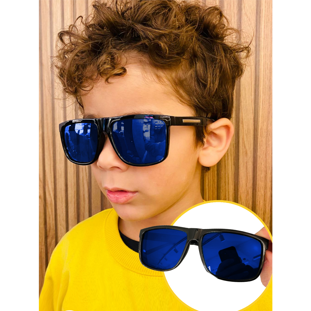 Óculos De Sol Moda Menino Infantil Criança Envio Rápido