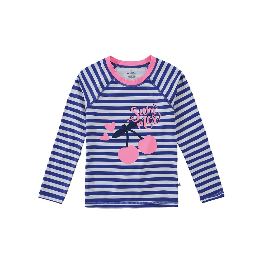 Blusa com Proteção UV Infantil Feminino Verão Azul Summer Malwee Conforto