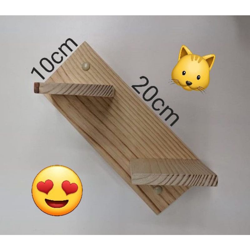 Prateleiras para gatos 2 degraus.