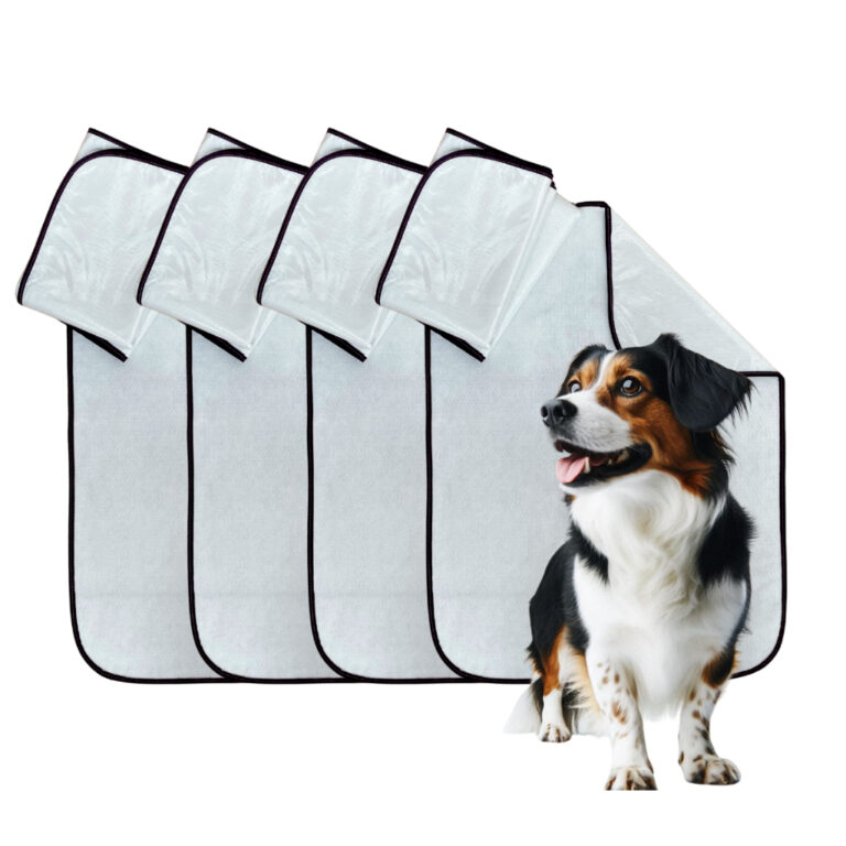 Kit 4 Uni. Tapete Higiênico Lavável Para Pet Cac