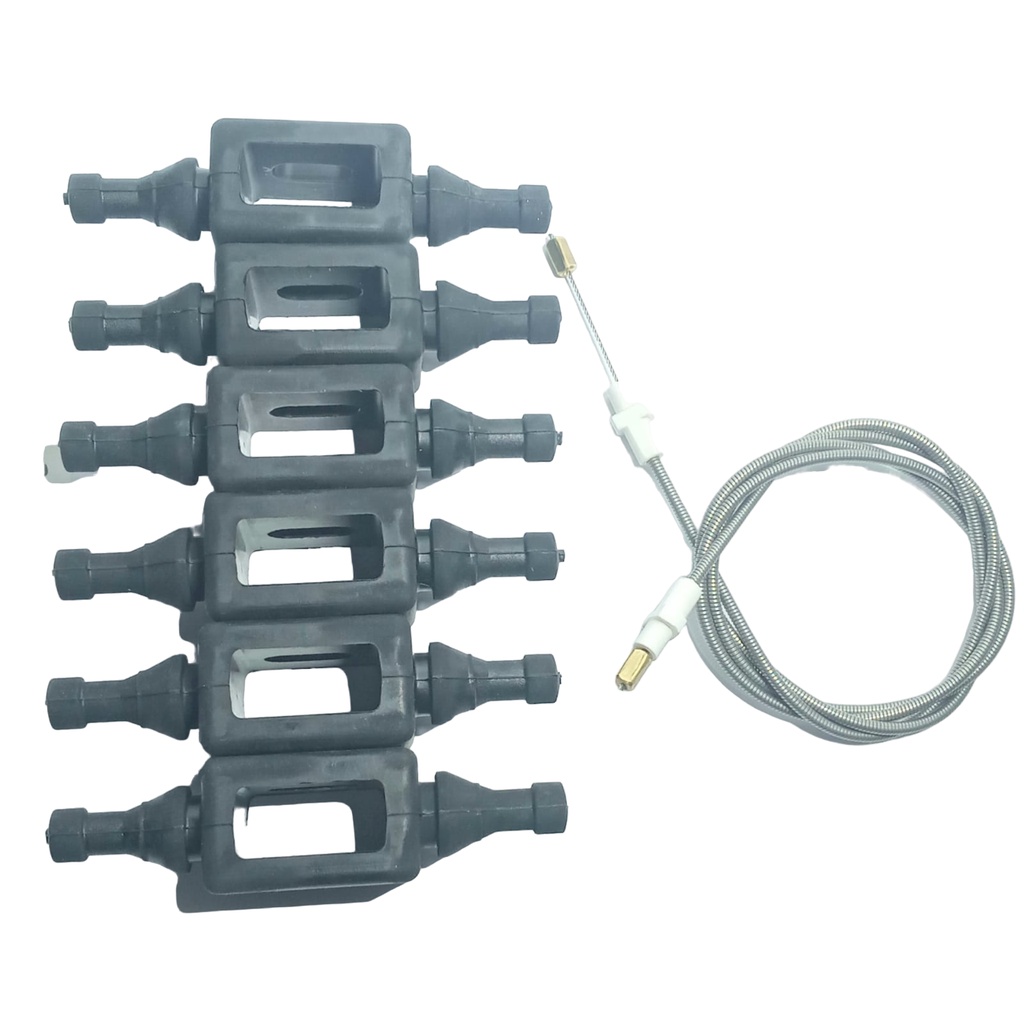 Kit Coxin + Cabo de Aço 885mm Centrífuga Super  Mega Mueller 100029450 100033414