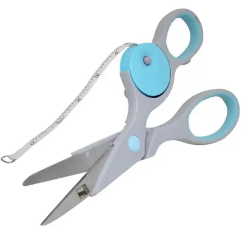 Tesoura De Costura Alfaiate Com Fita Metrica Lanmax 17090