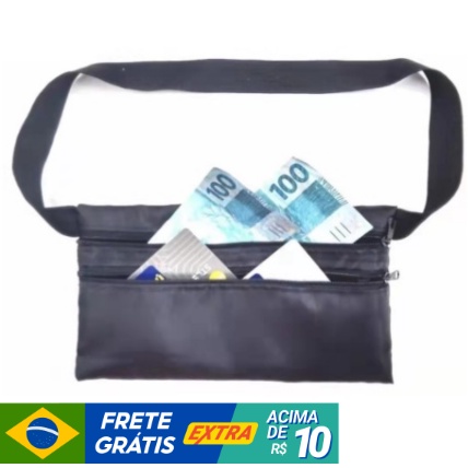 Doleira Pochete Porta Dolar Escondido Celular Anti