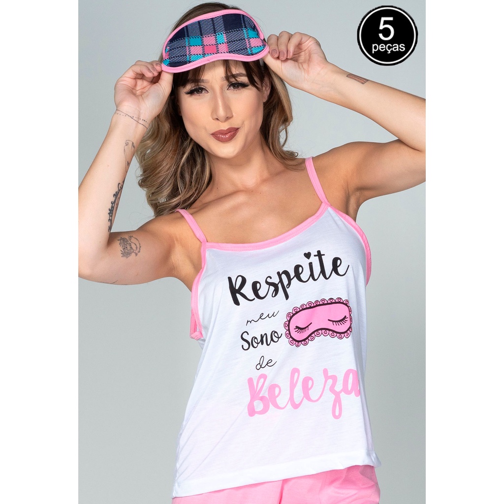 Promoção Kit 5 Mascaras para Dormir WLS Modas Tapa Olho Atacado Revenda