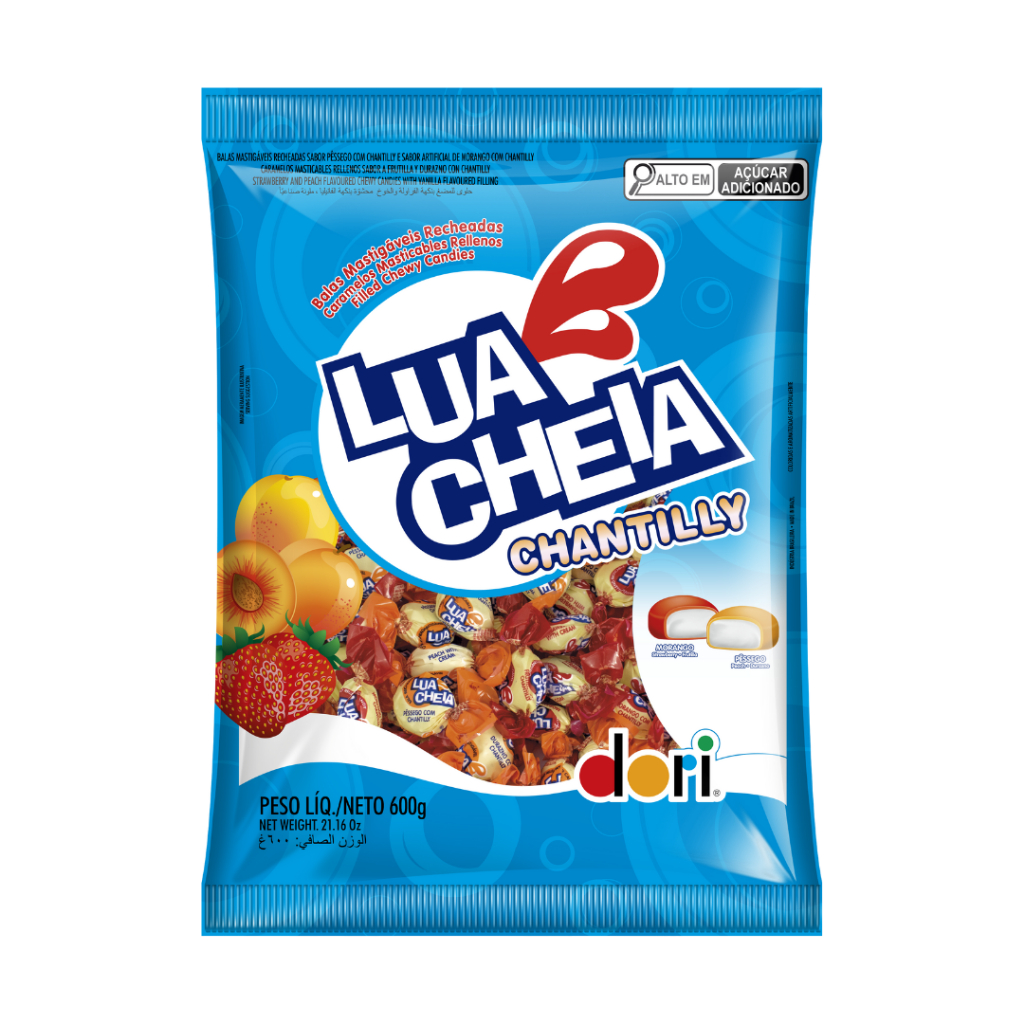Bala Lua Cheia 600g Chantile