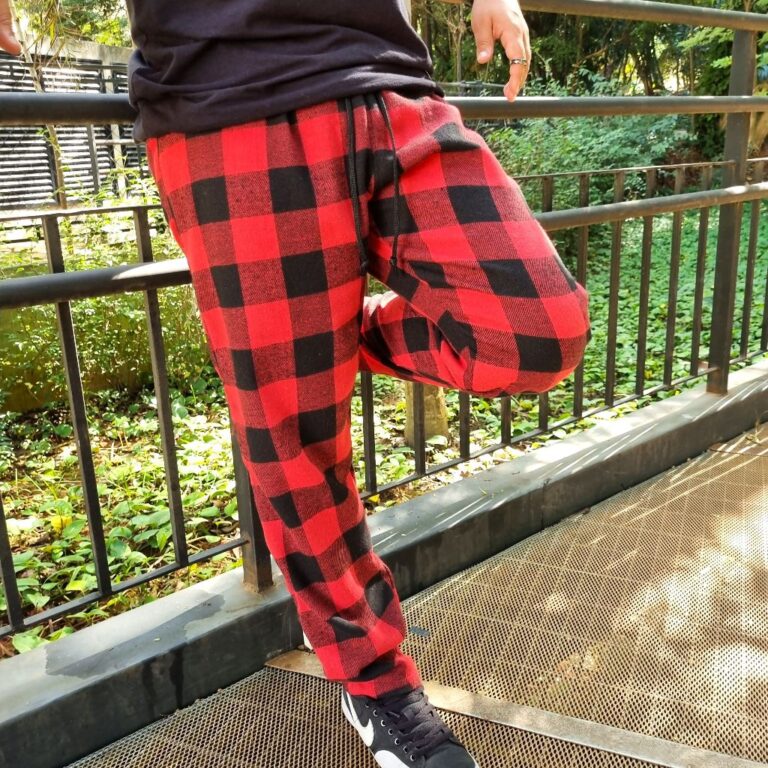 Calça Xadrez masculina Fabricação Propria Taman