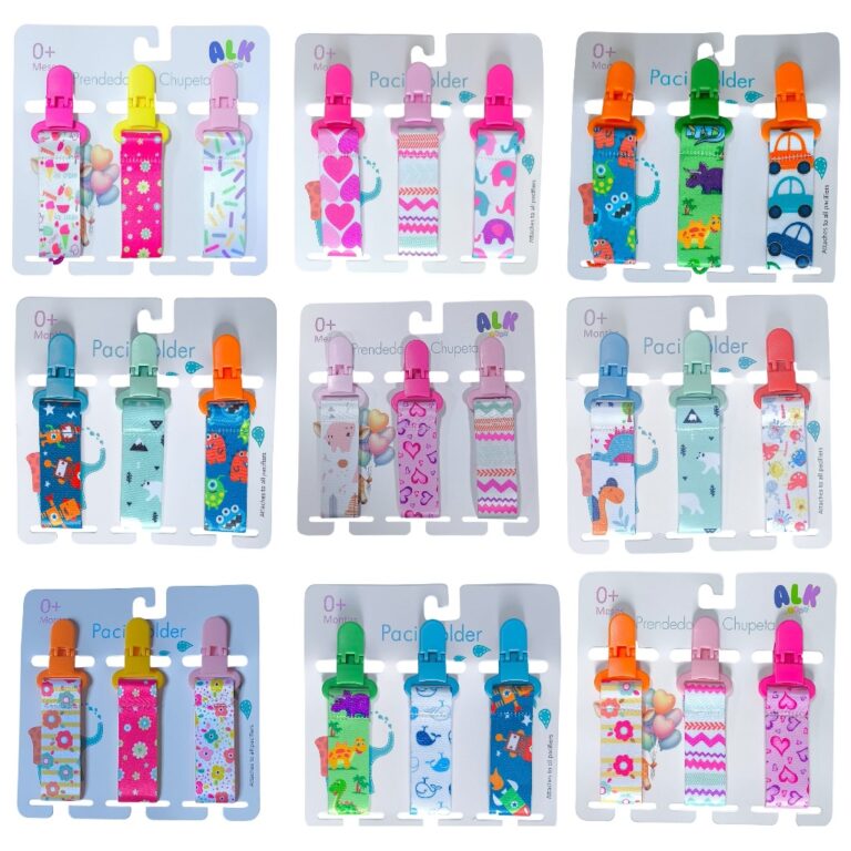 Prendedor Chupeta Mam Nuk Bico Bebê kit 3 unidade