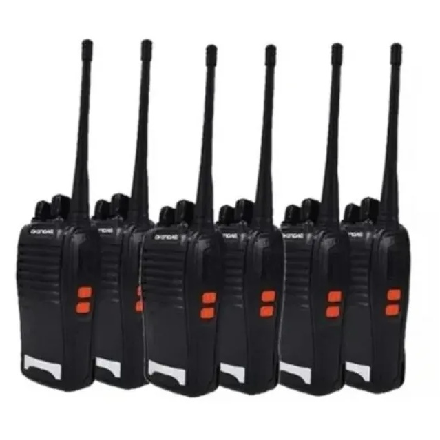kit 4 Radinho Baofeng 777s De Comunicaçao Transmi