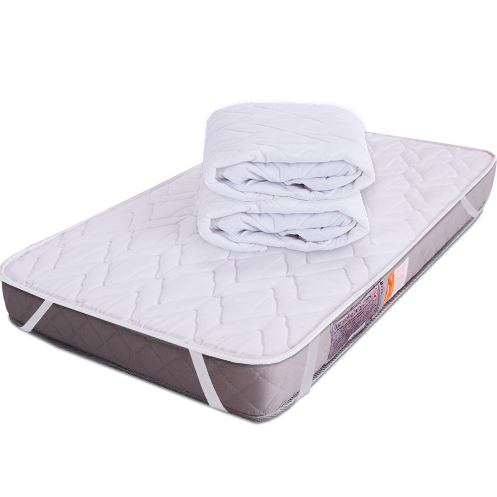 Kit 2 Pç – Capa Protetor Colchão Berço 130x60cm 100 Algodão BF Colchões