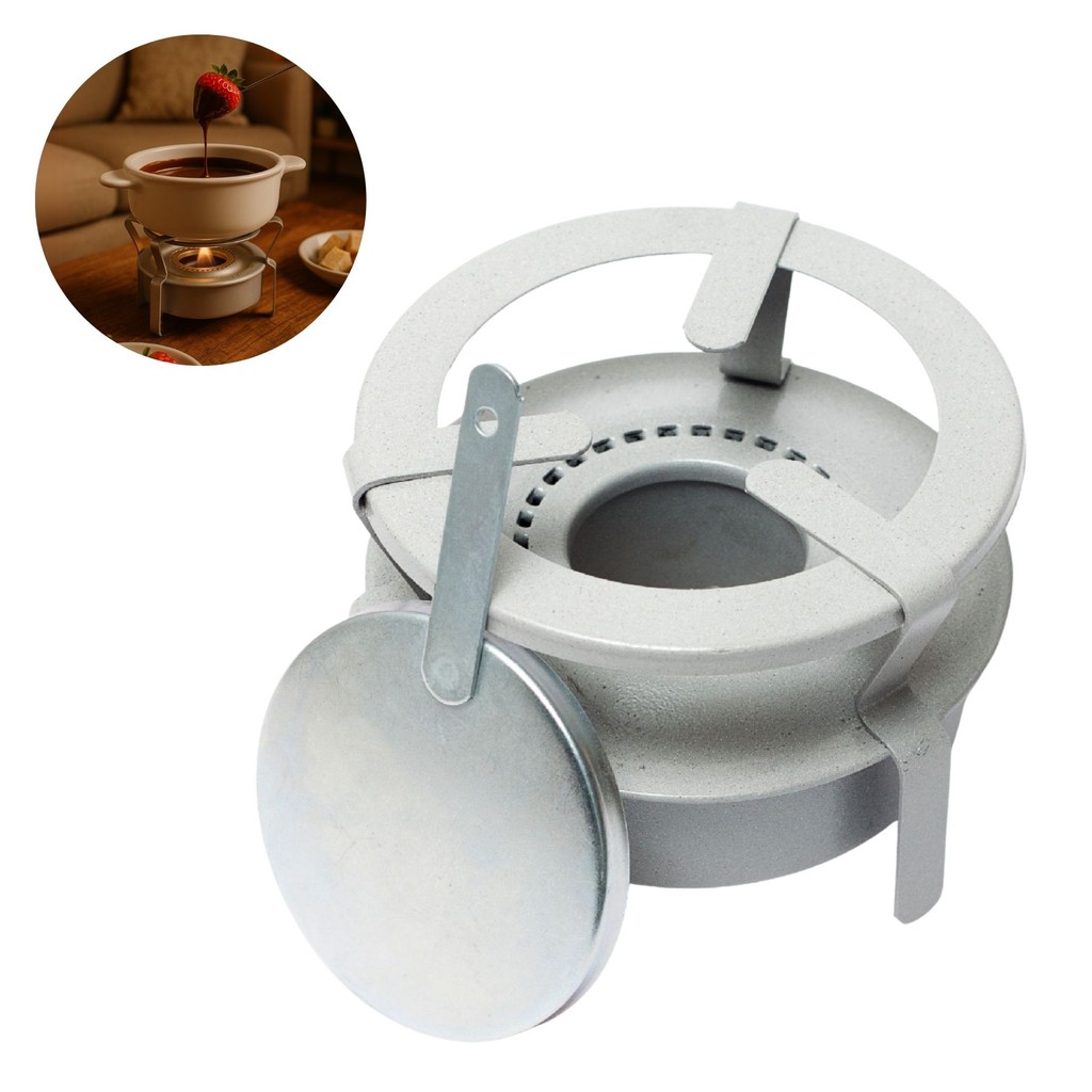 FOGÃO PORTÁTIL 1 BOCA ESPIRITEIRA A ÁLCOOL CAMPING