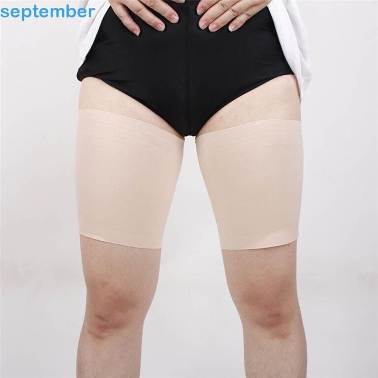 Setembro3 Faixas De Coxas Mulheres Silicone Correi
