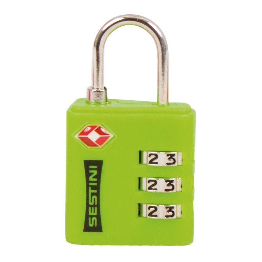 Cadeado TSA com Combinação Verde
