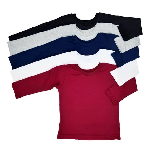 Pacote C/ 5 Calças De Bebê E 5 Camiseta Manga Lo