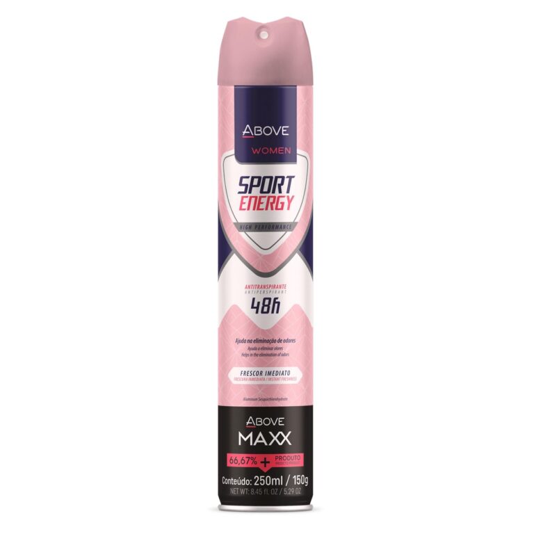 Above Desodorante Maxx Energy Women 250ml/150g
