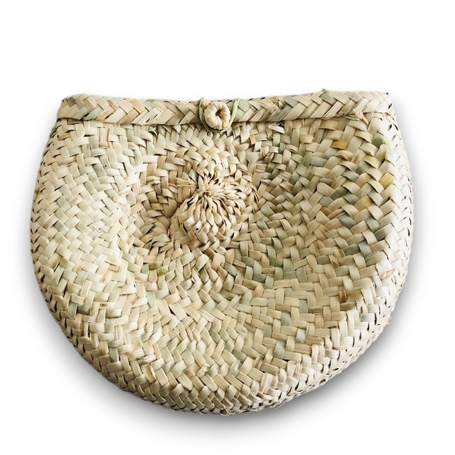 Bolsinha de Palha de Carnaúba Artesanato Decoraç