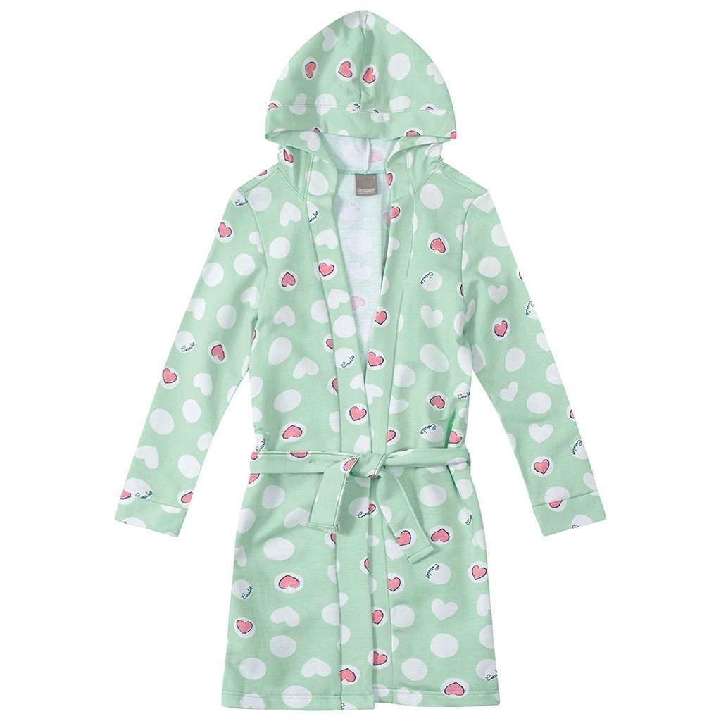 Saída de Praia Infantil Azul Floral – Carinhoso Presente de Natal